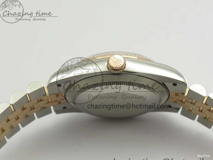 MiroTime 0309 DateJust 36mm 904 SS RG Wrapped 116231 GMF Gray Dial on SS RG Wrapped Jubilee Bracelet A Durable 3276